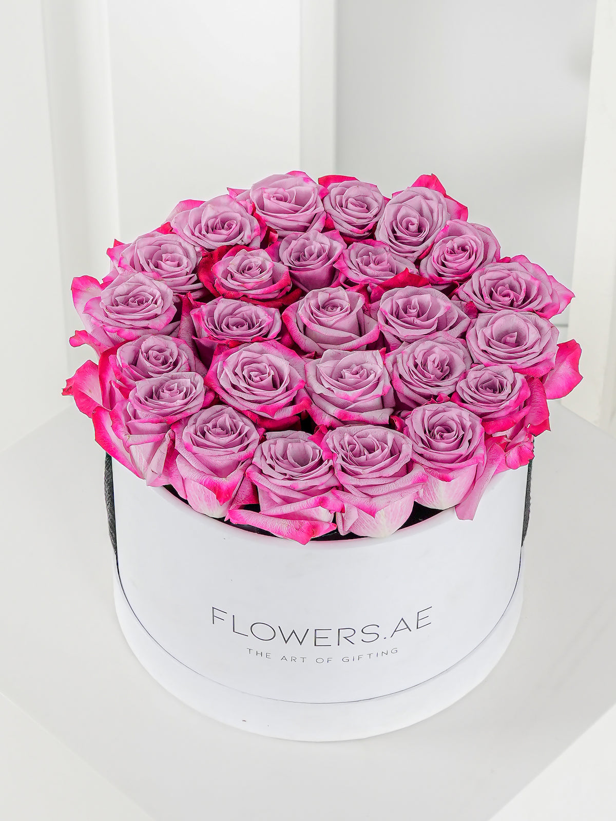 Purple Roses - Hatbox
