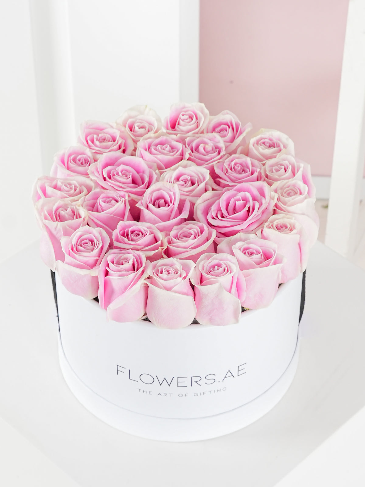 Pink Roses - Hatbox