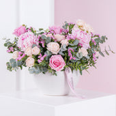 Pretty Pink Peony - Vase