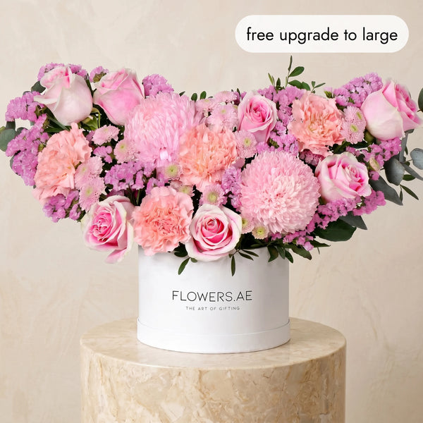 Pink Delight Hatbox