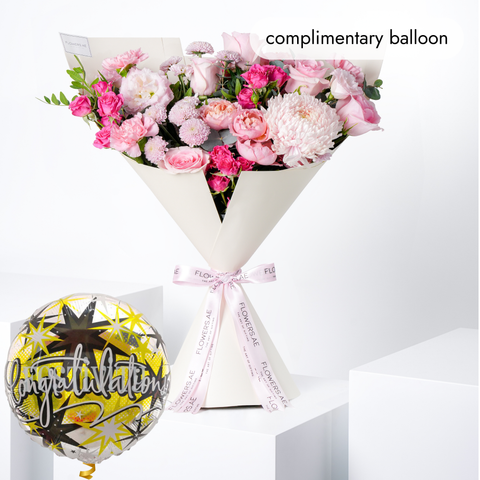 Congratulations Pink Delight