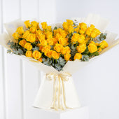 100 Yellow Roses