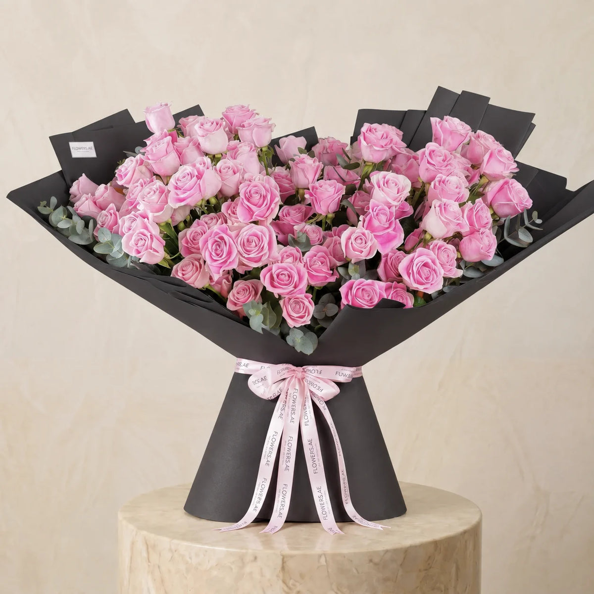 100 Pink Roses