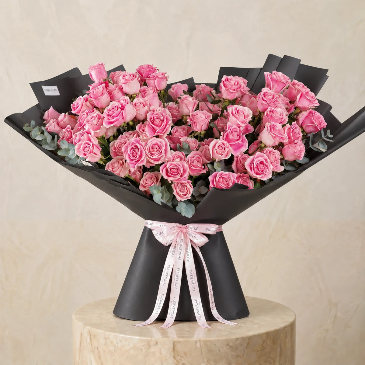 100 Pink Roses