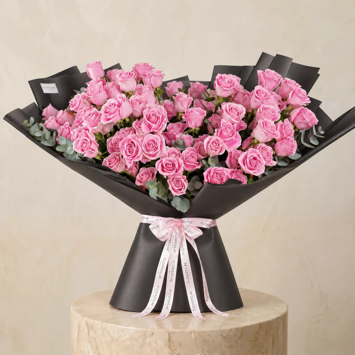 100 Pink Roses