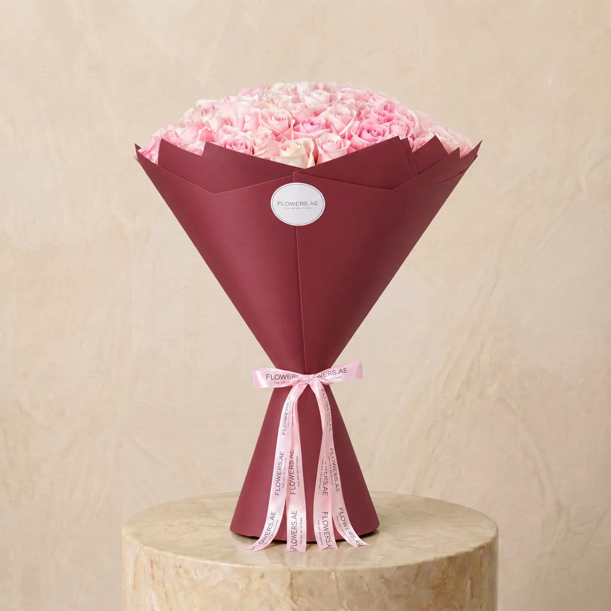 100 Pink Roses