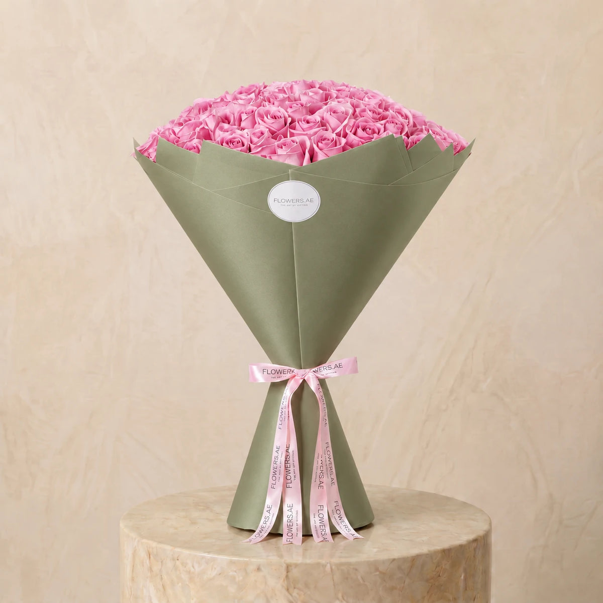 100 Pink Roses