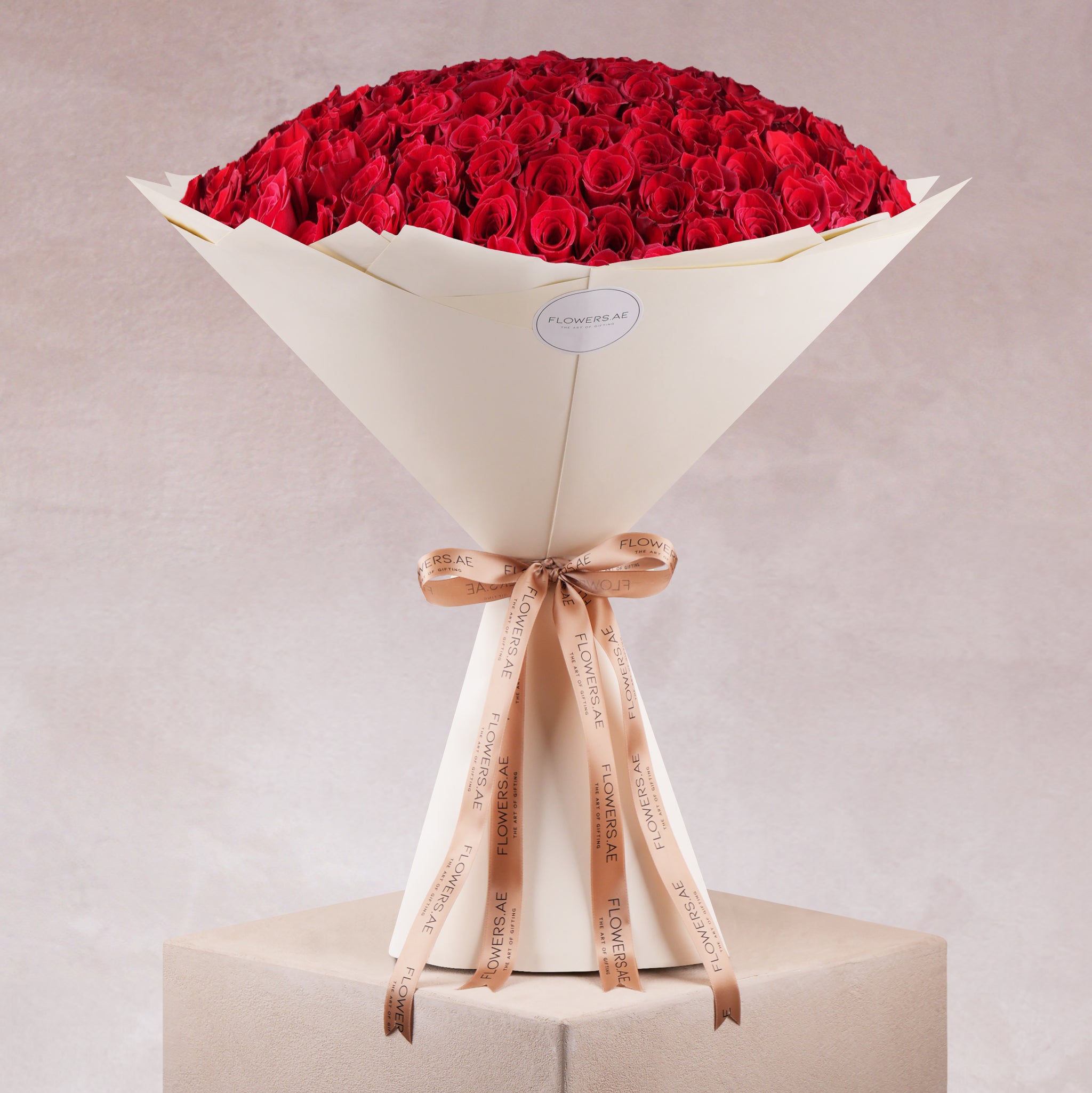 100 Red Roses - Flowers.ae