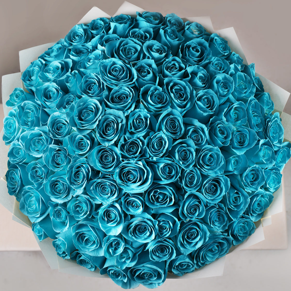 100 Tiffany Blue Roses