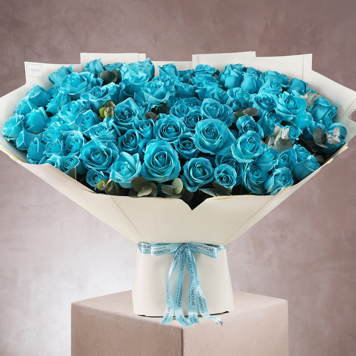100 Tiffany Blue Roses