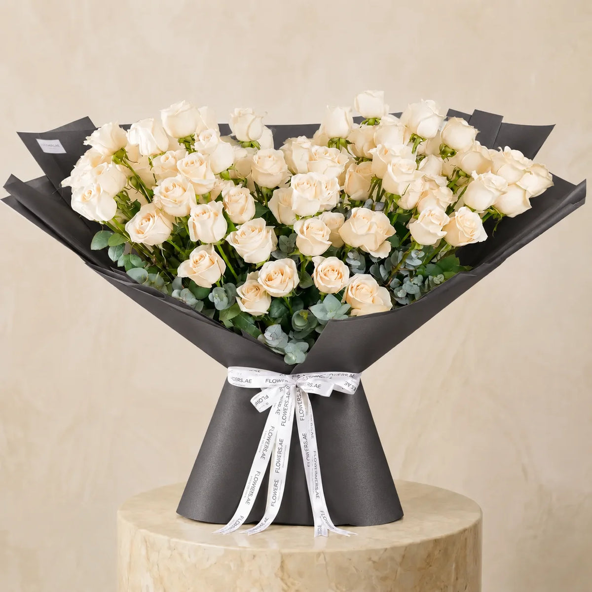100 White Roses