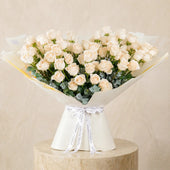 100 White Roses