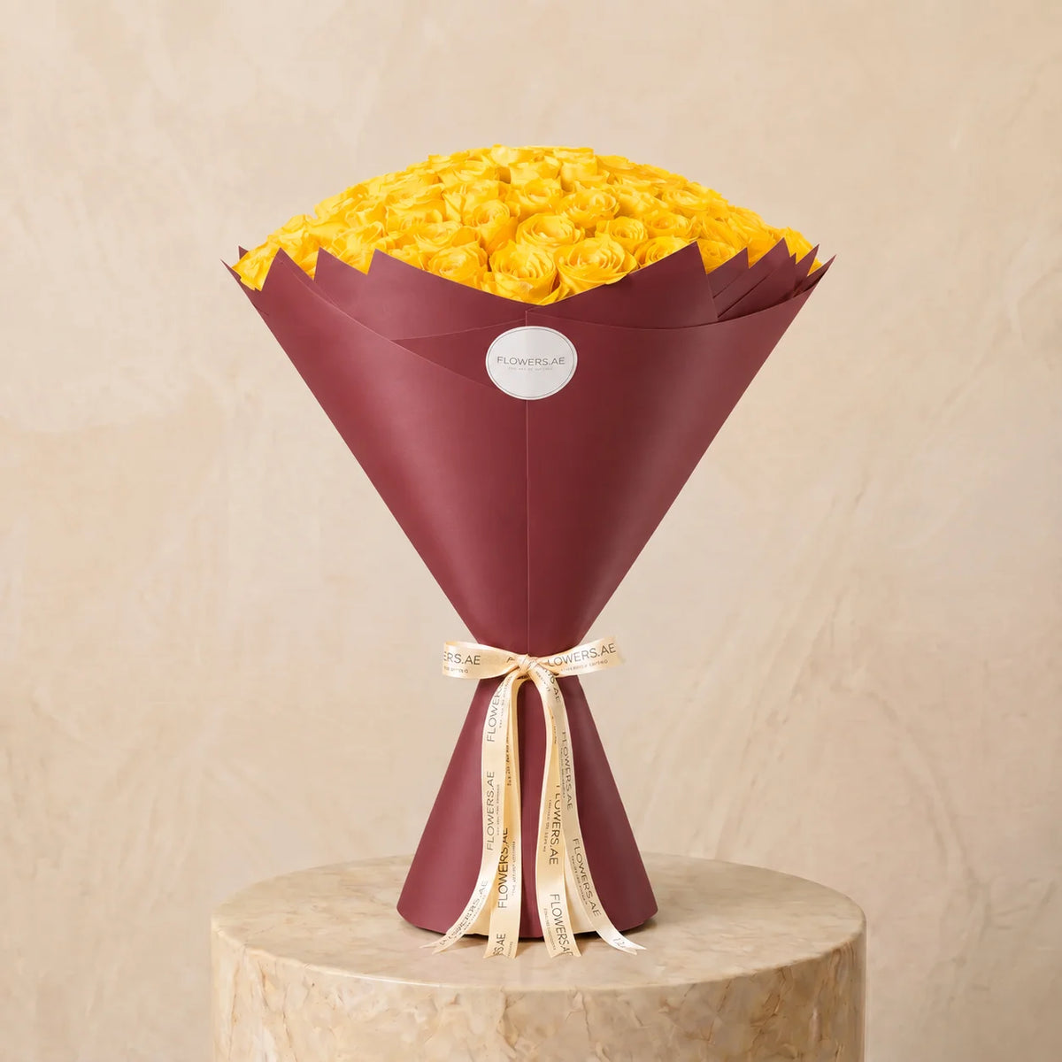 100 Yellow Roses