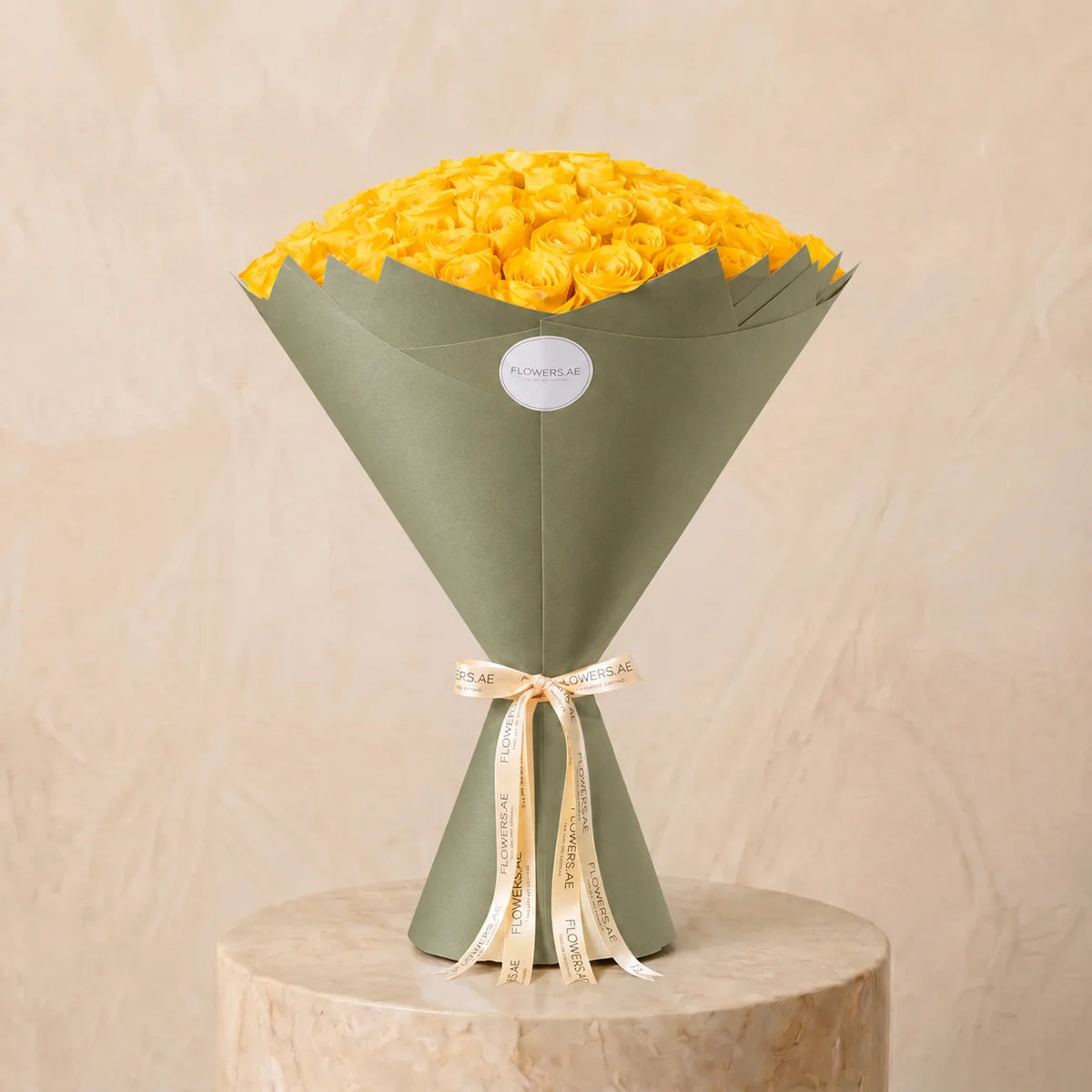 100 Yellow Roses
