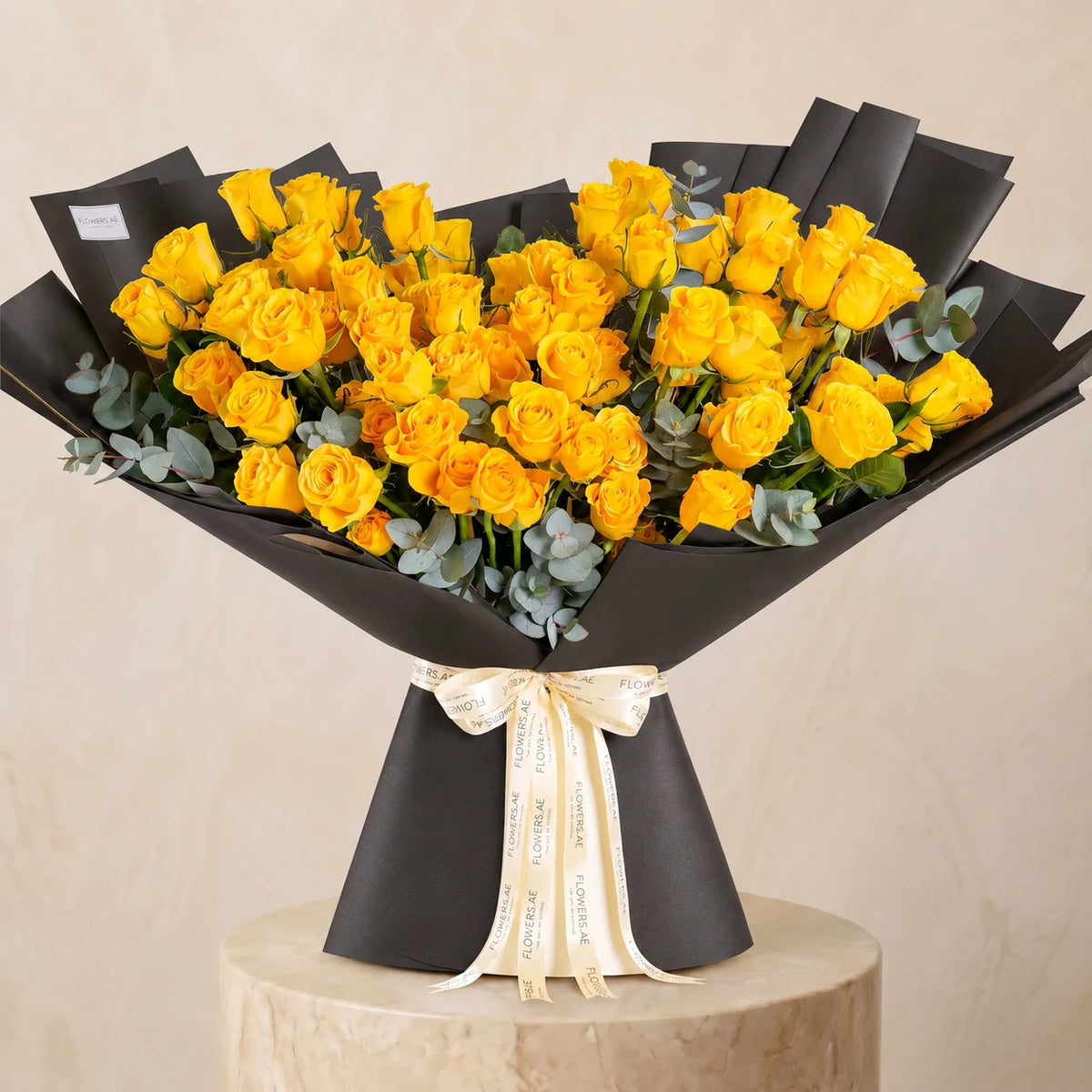 100 Yellow Roses