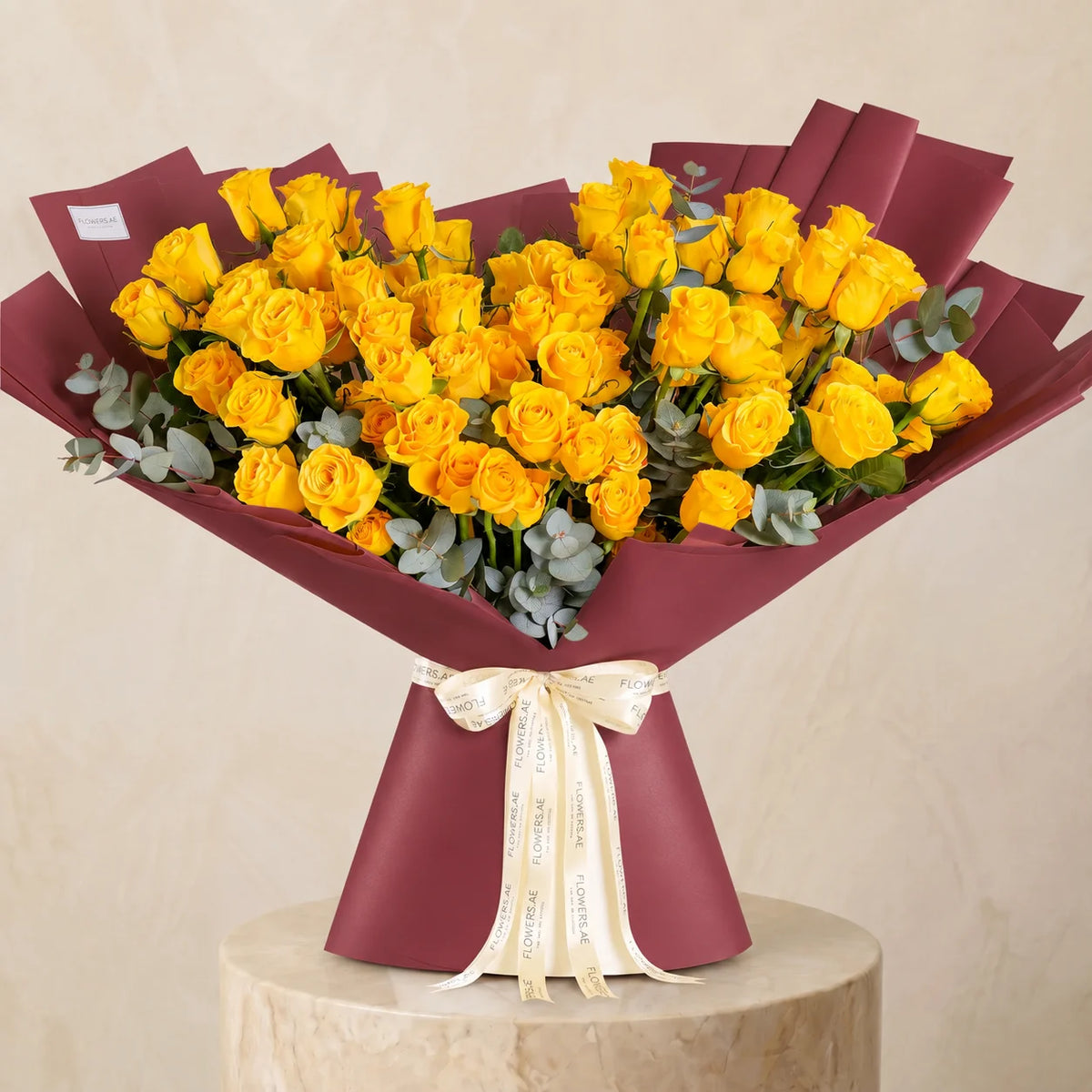 100 Yellow Roses