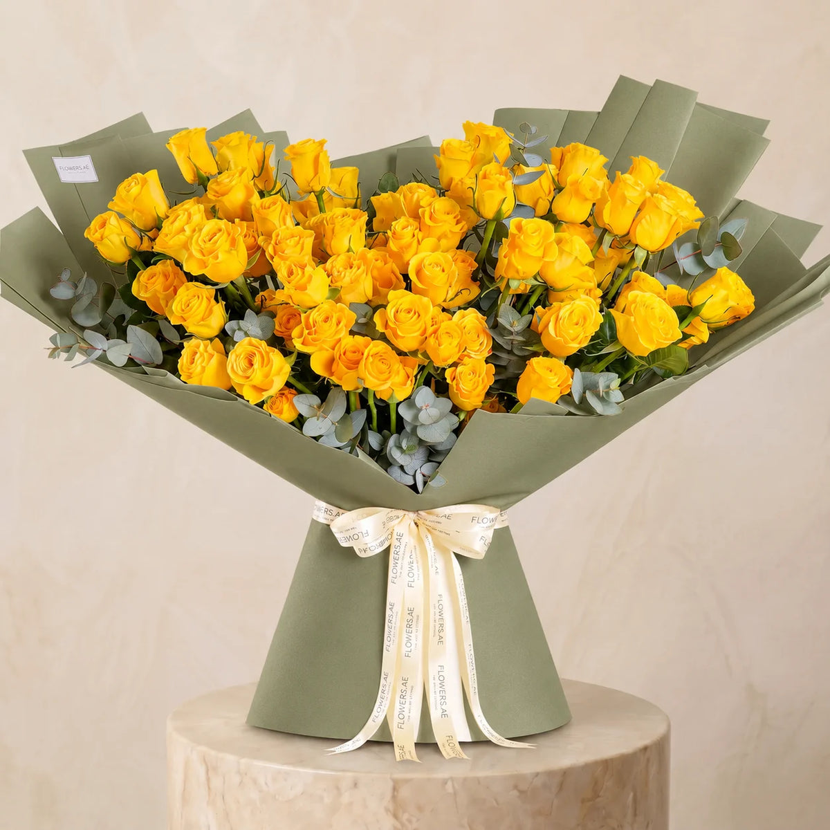 100 Yellow Roses