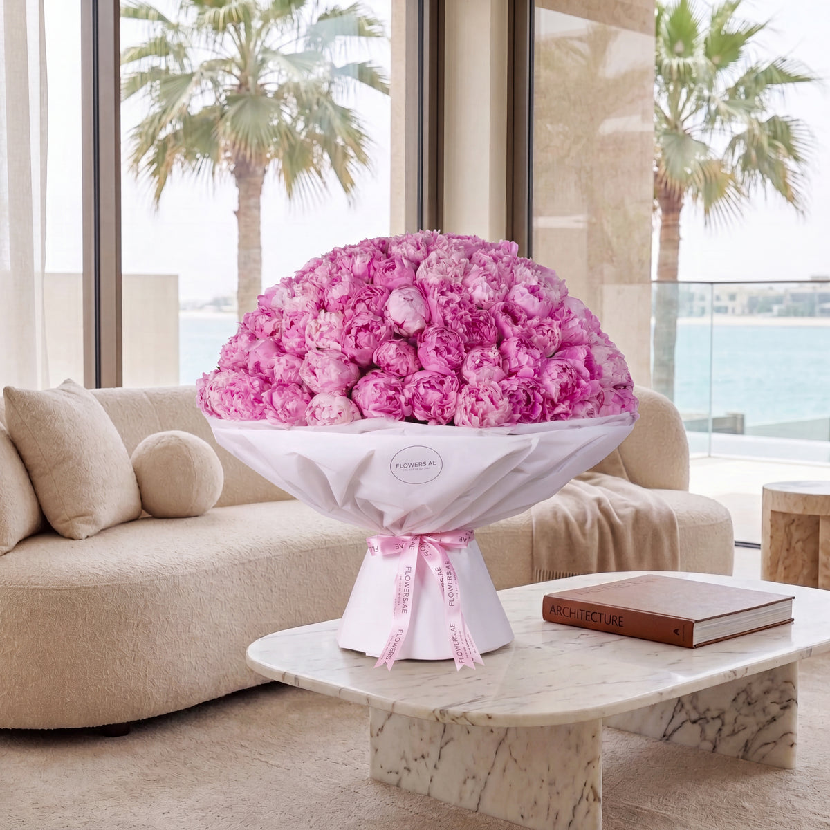 100 Pure Pink Peony