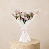12 Pink Roses