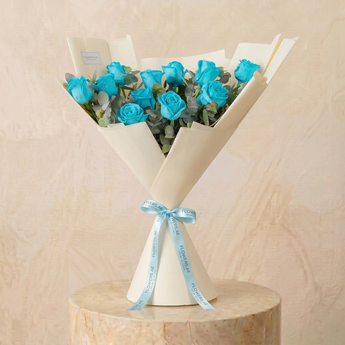 Congratulations 12 Tiffany Blue Roses (Gift Set)