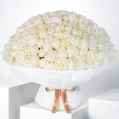 200 Pure White Peony
