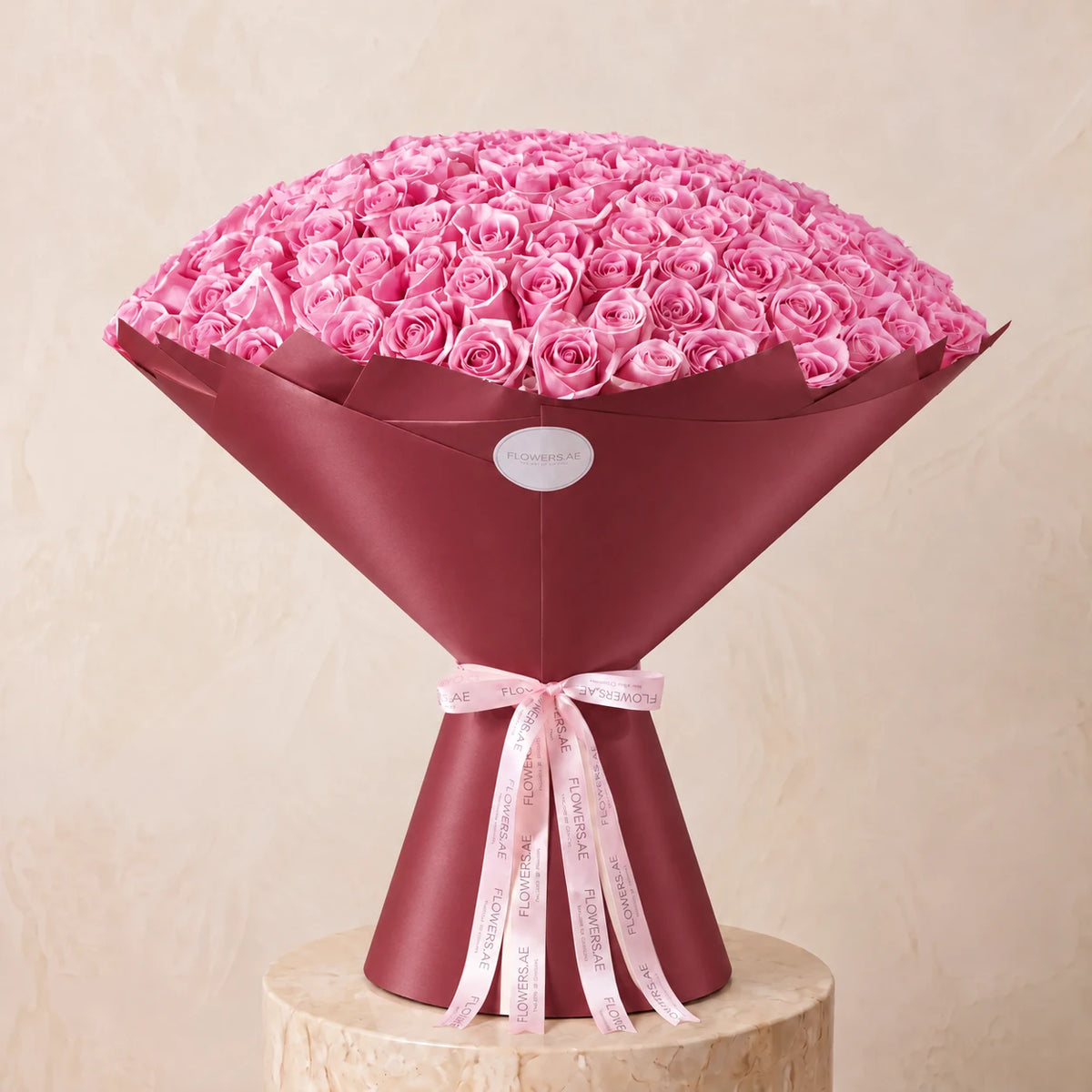 200 Pink Roses