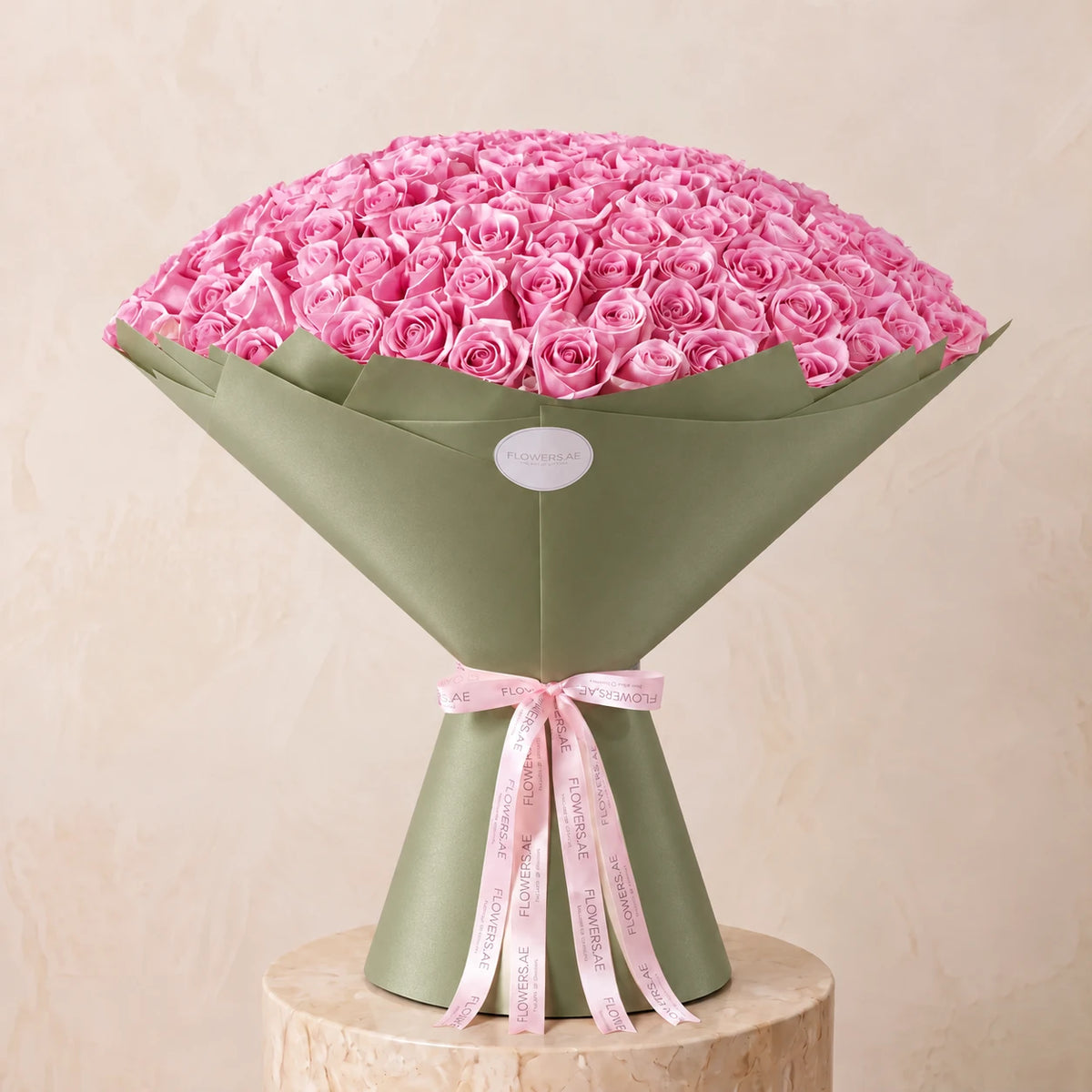 200 Pink Roses