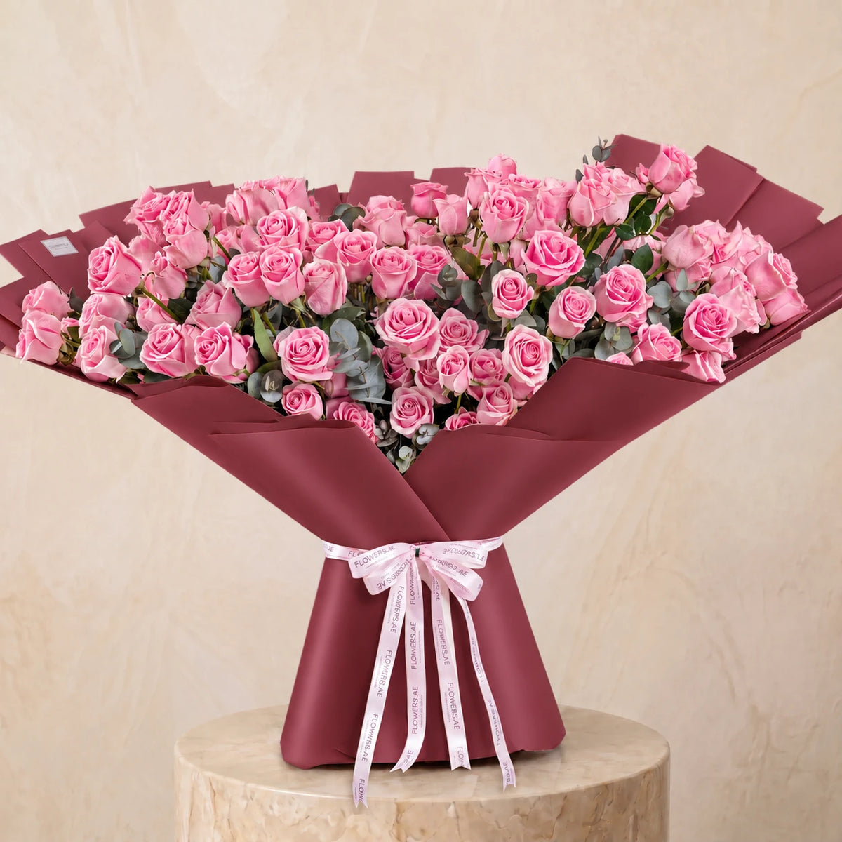 200 Pink Roses