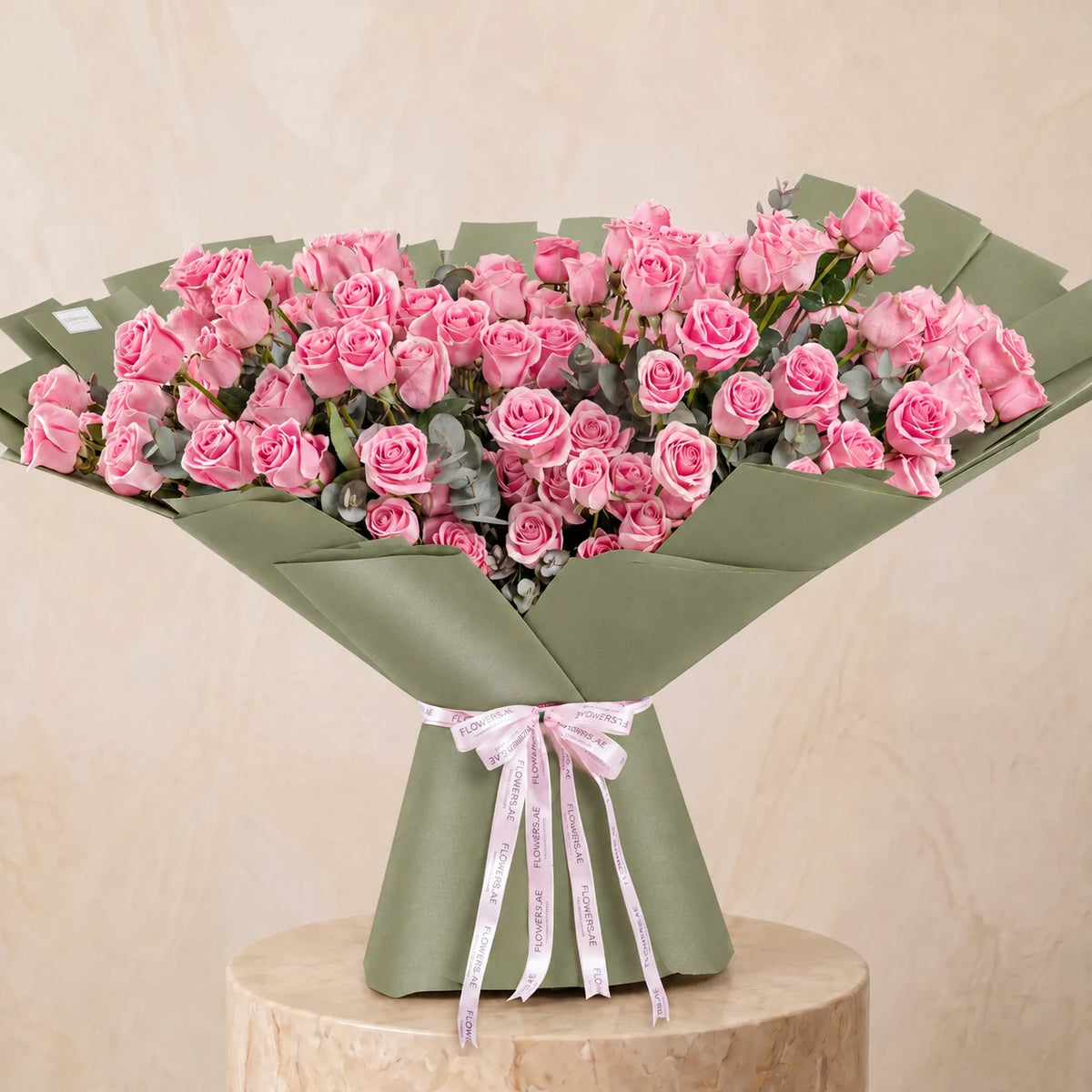 200 Pink Roses
