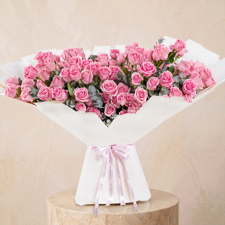 200 Pink Roses