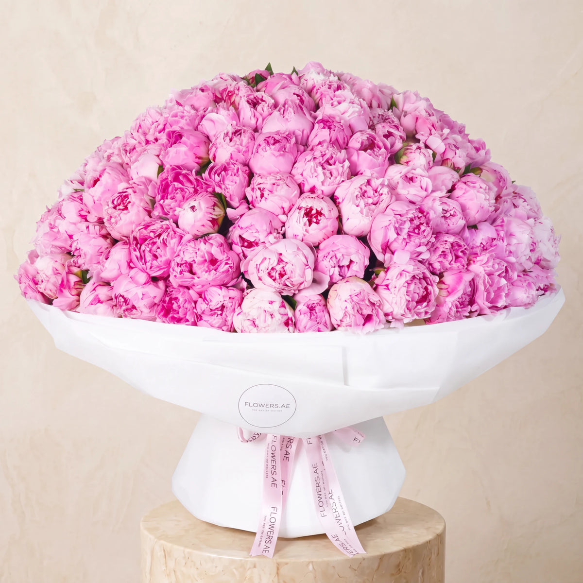 200 Pure Pink Peony
