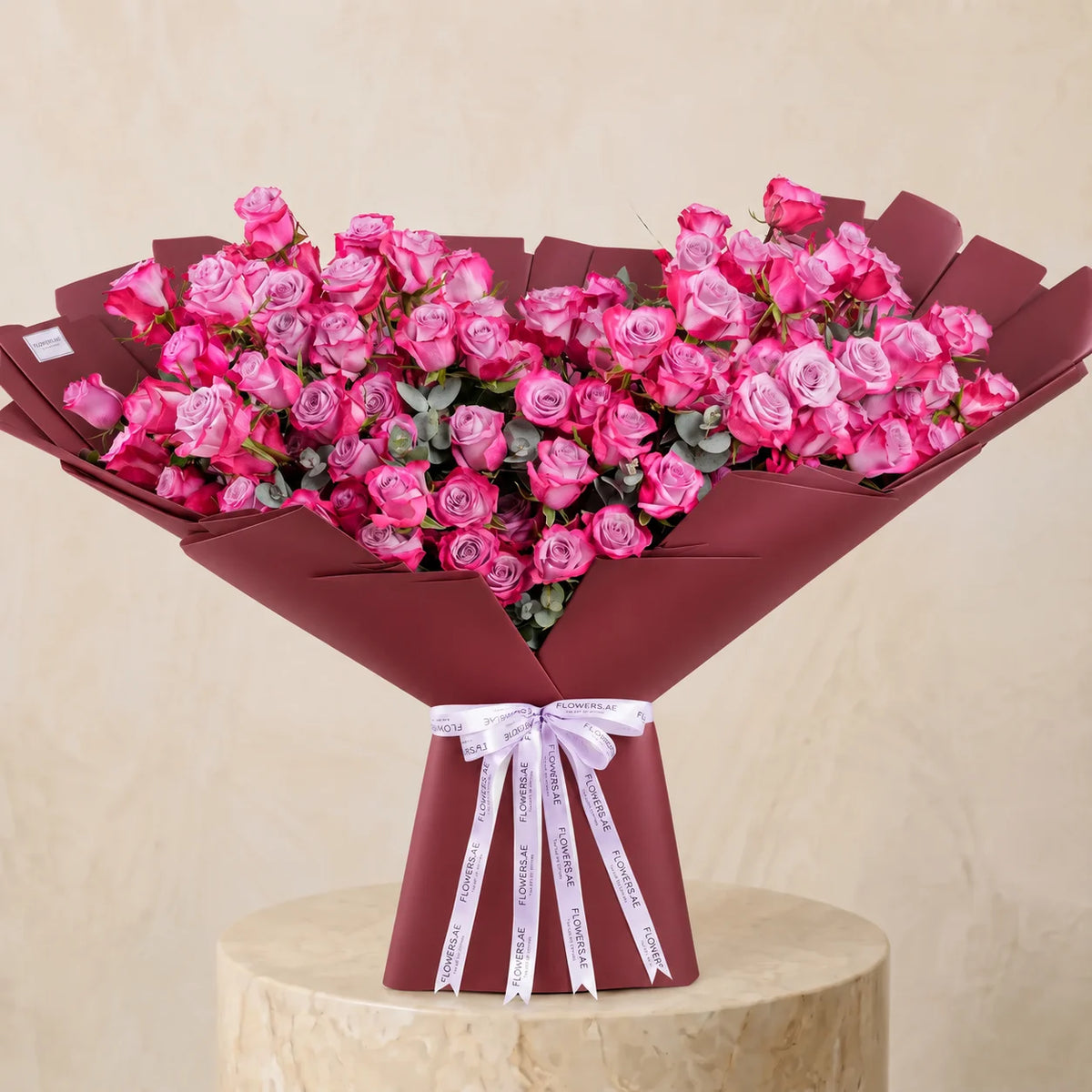 200 Purple Roses