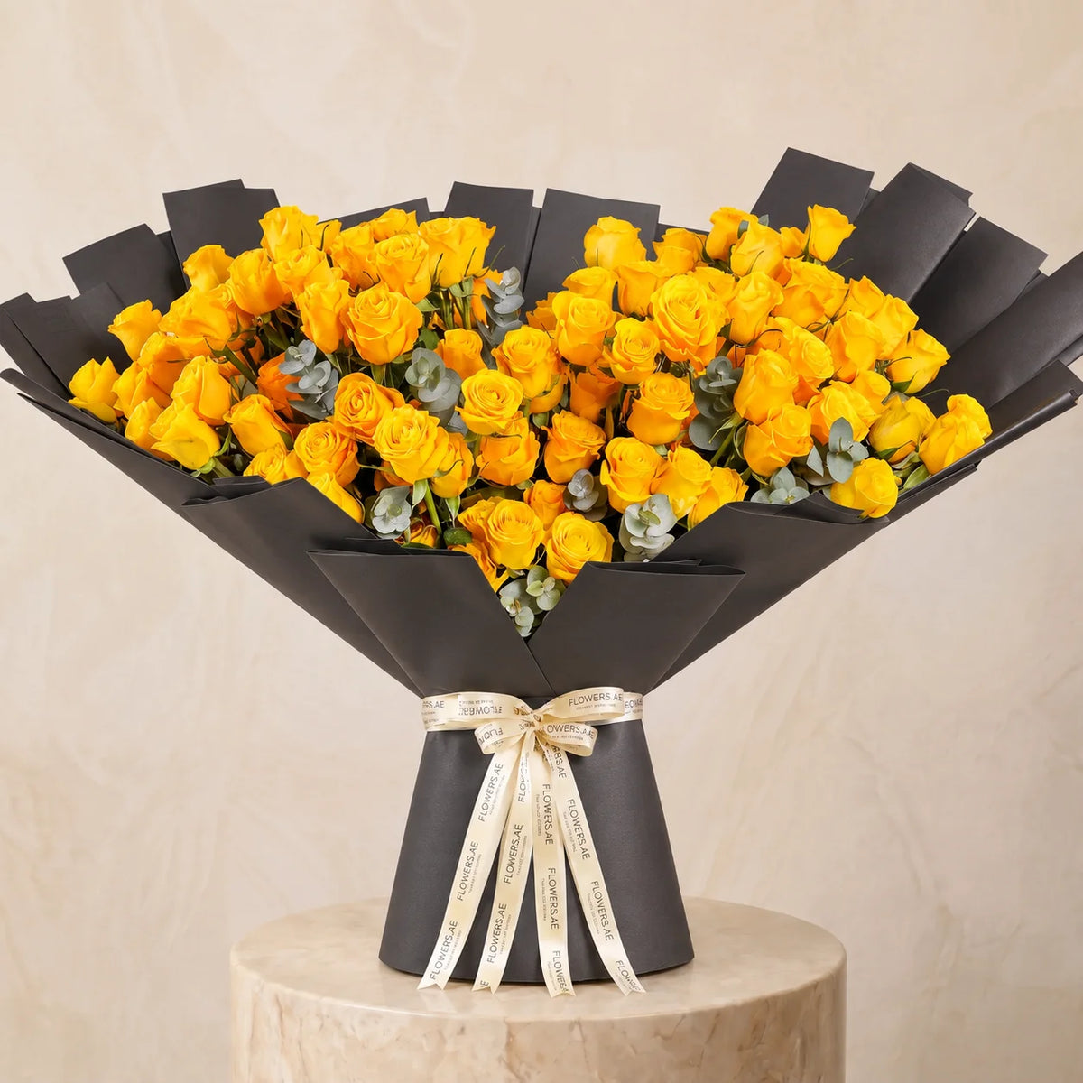 200 Yellow Roses