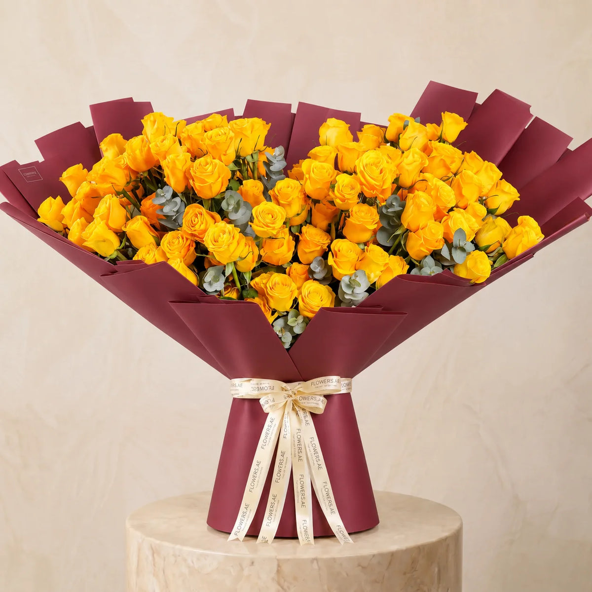 200 Yellow Roses
