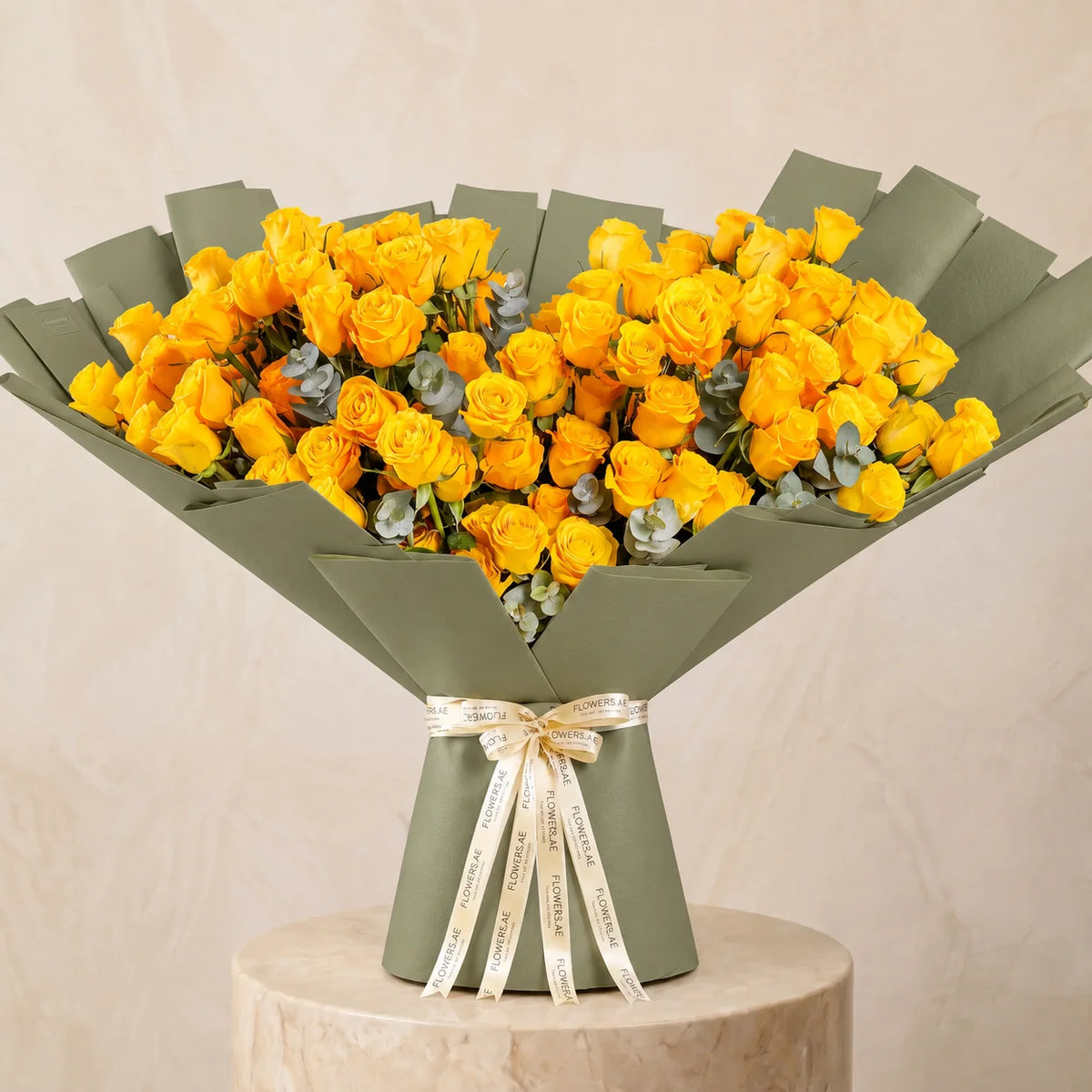 Get Well 200 Yellow Roses