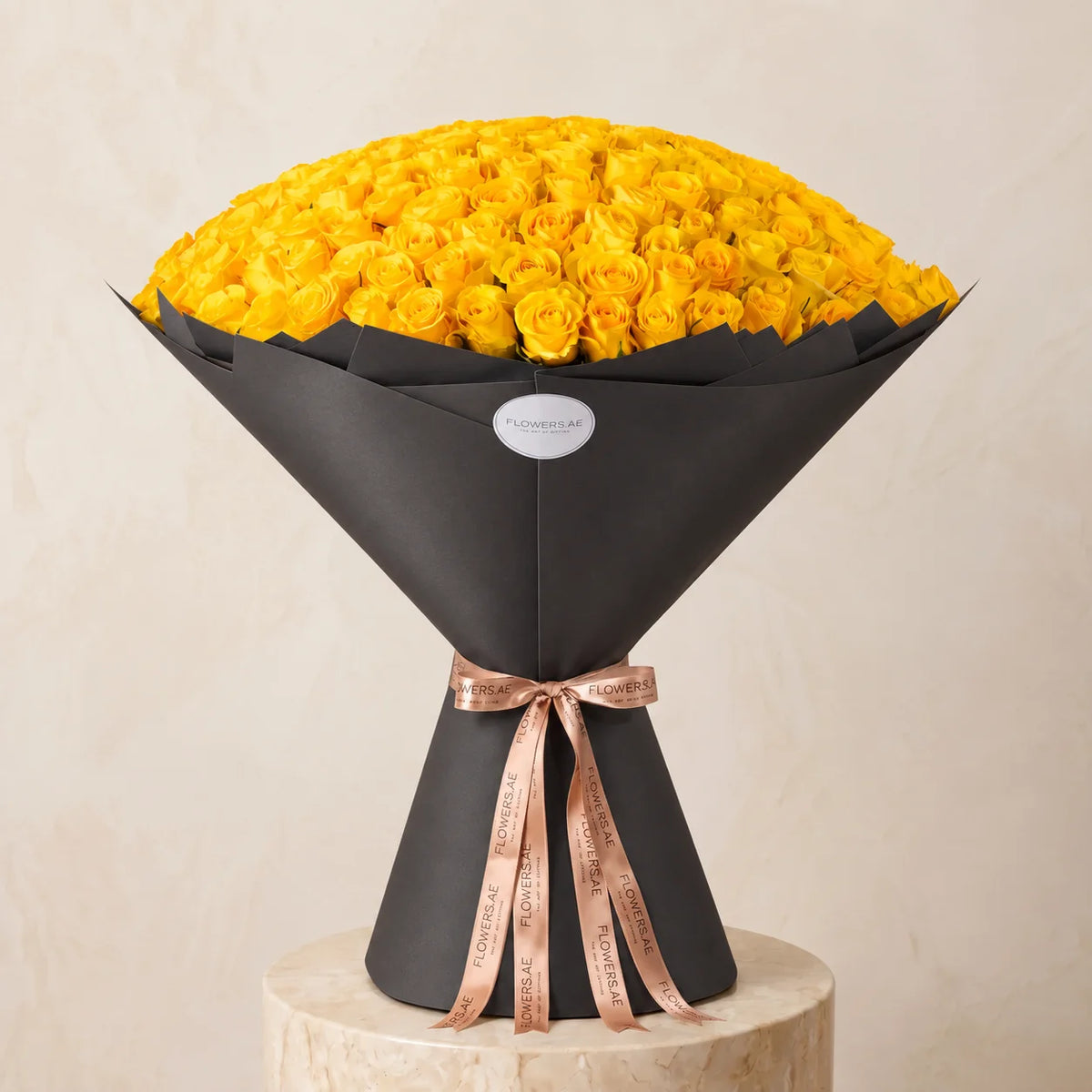 200 Yellow Roses