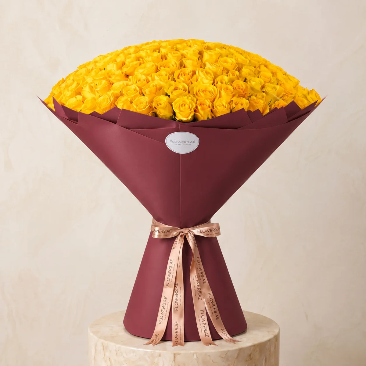Get Well 200 Yellow Roses