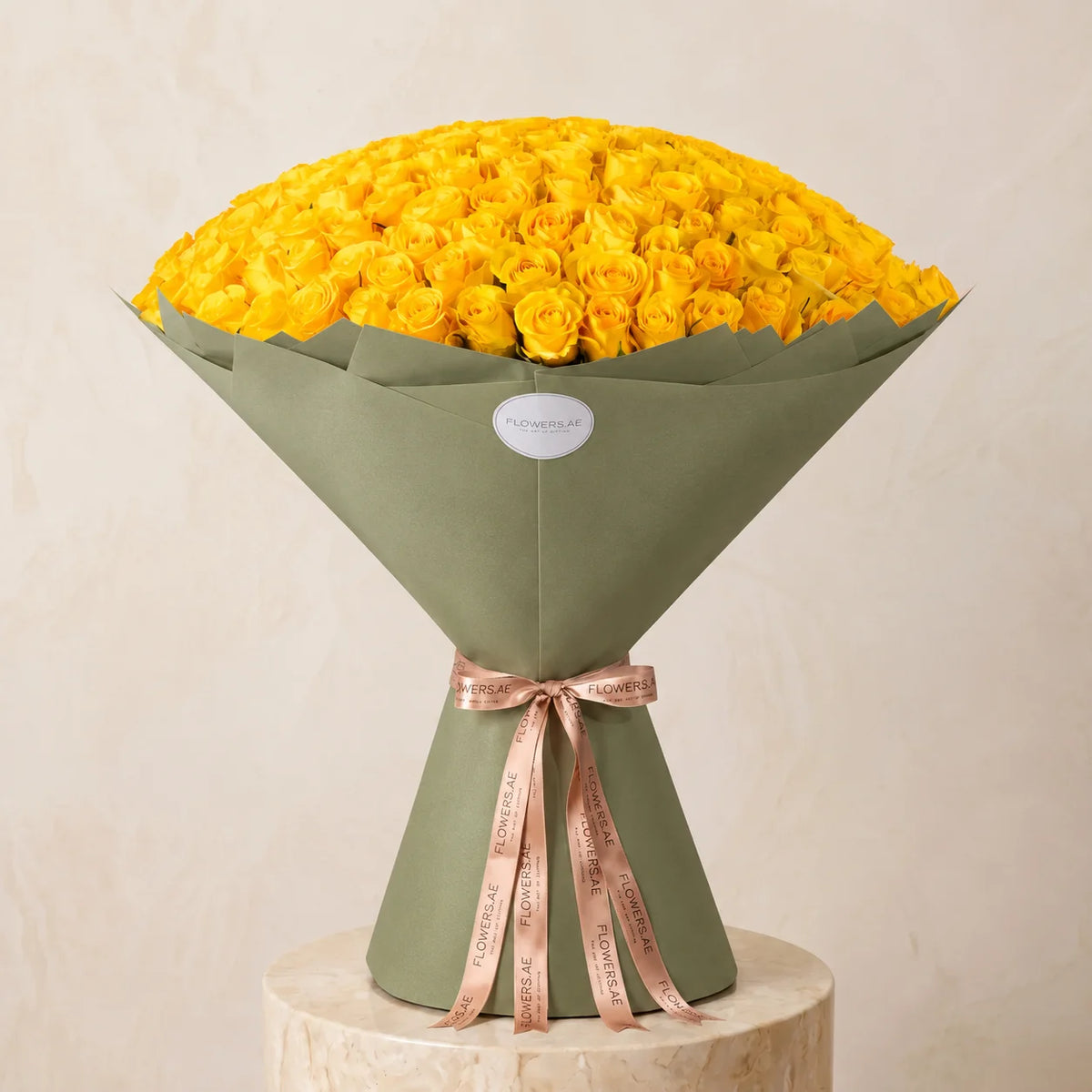 200 Yellow Roses