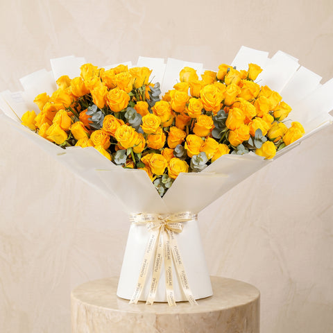 200 Yellow Roses