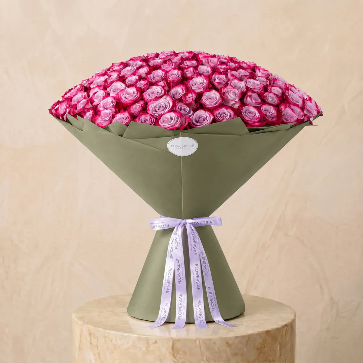 200 Purple Roses