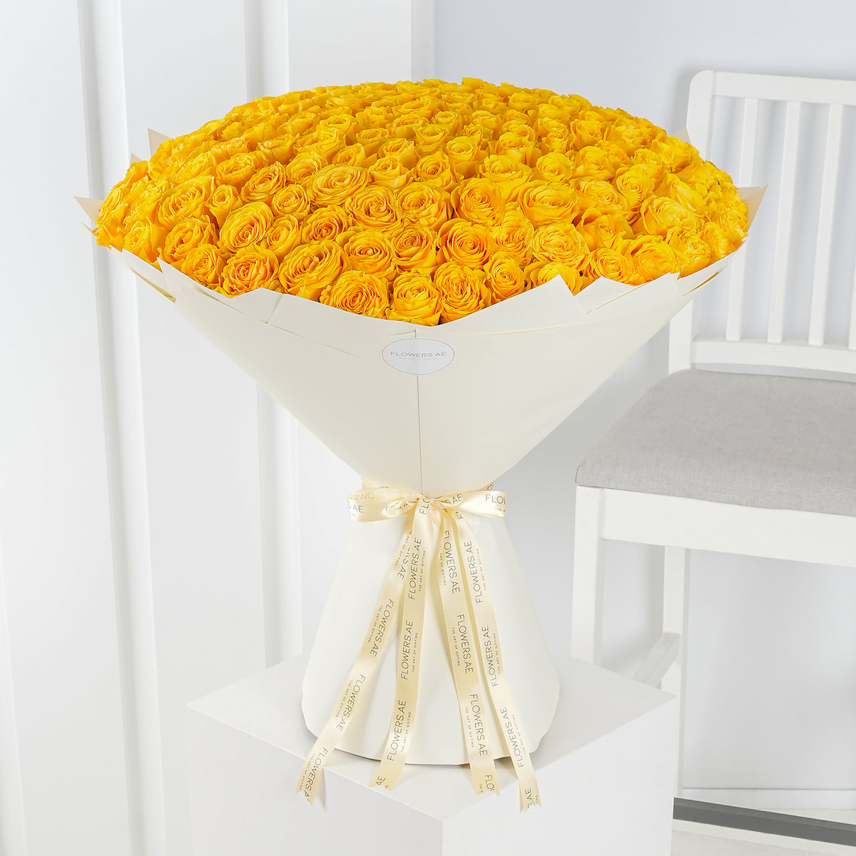 200 Yellow Roses