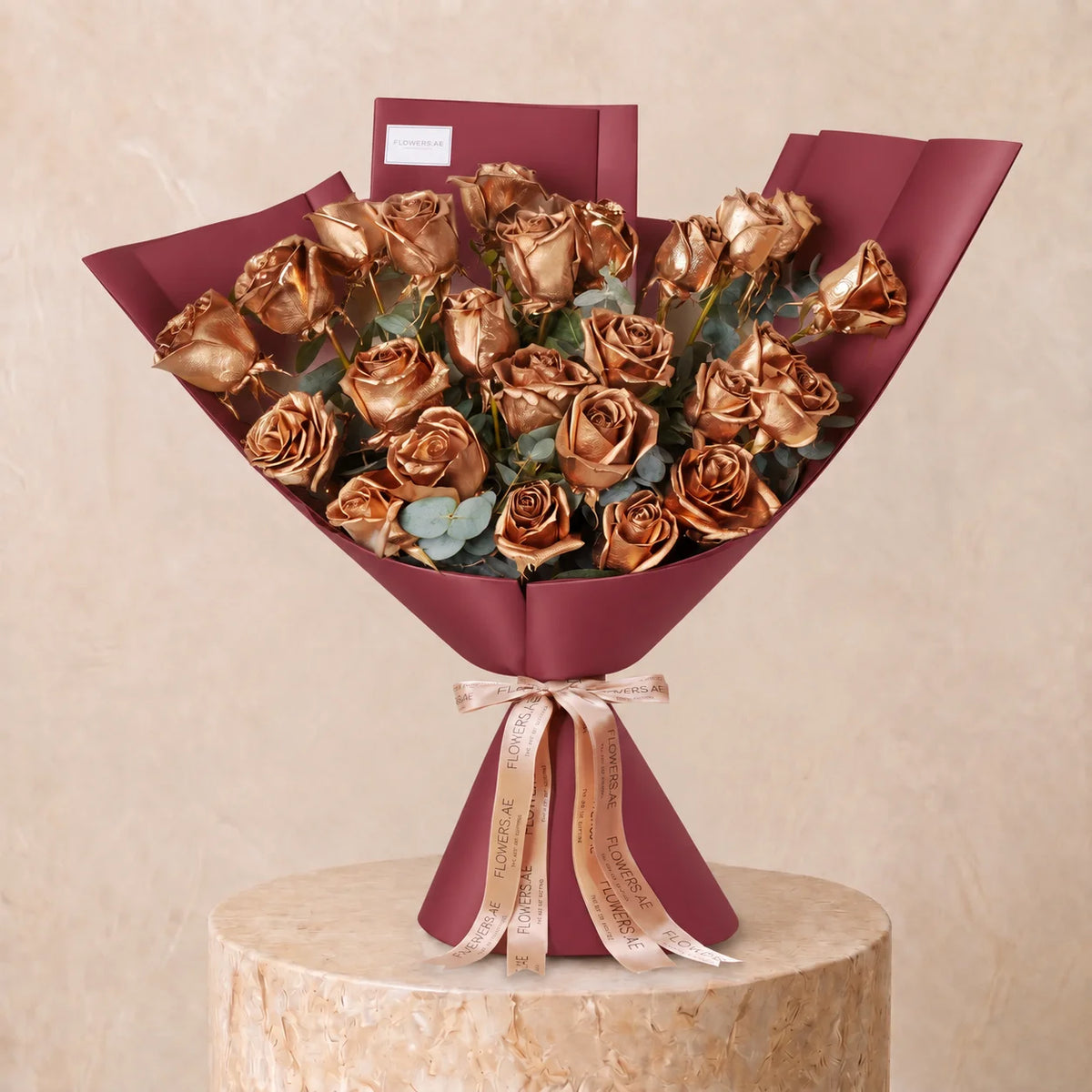 25 Gold Roses
