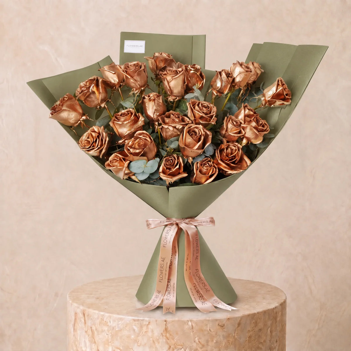 25 Gold Roses