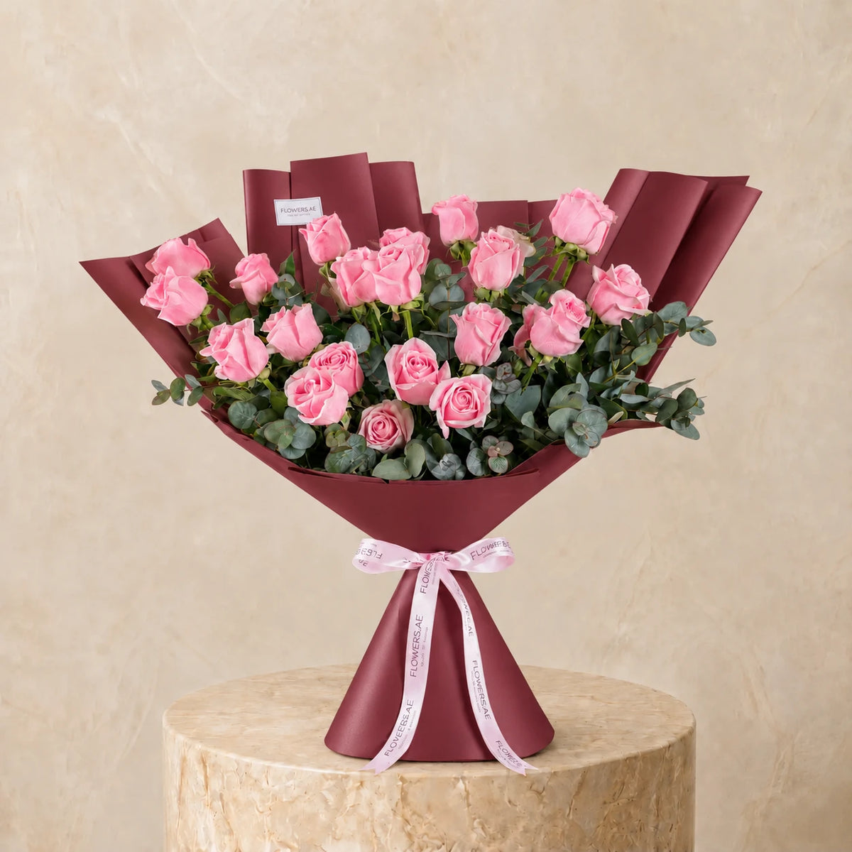 25 Pink Roses