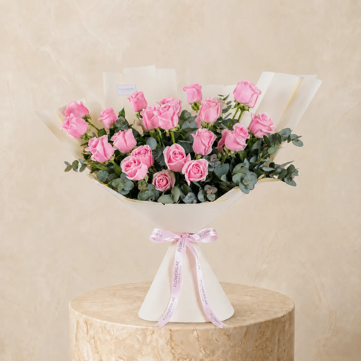 25 Pink Roses