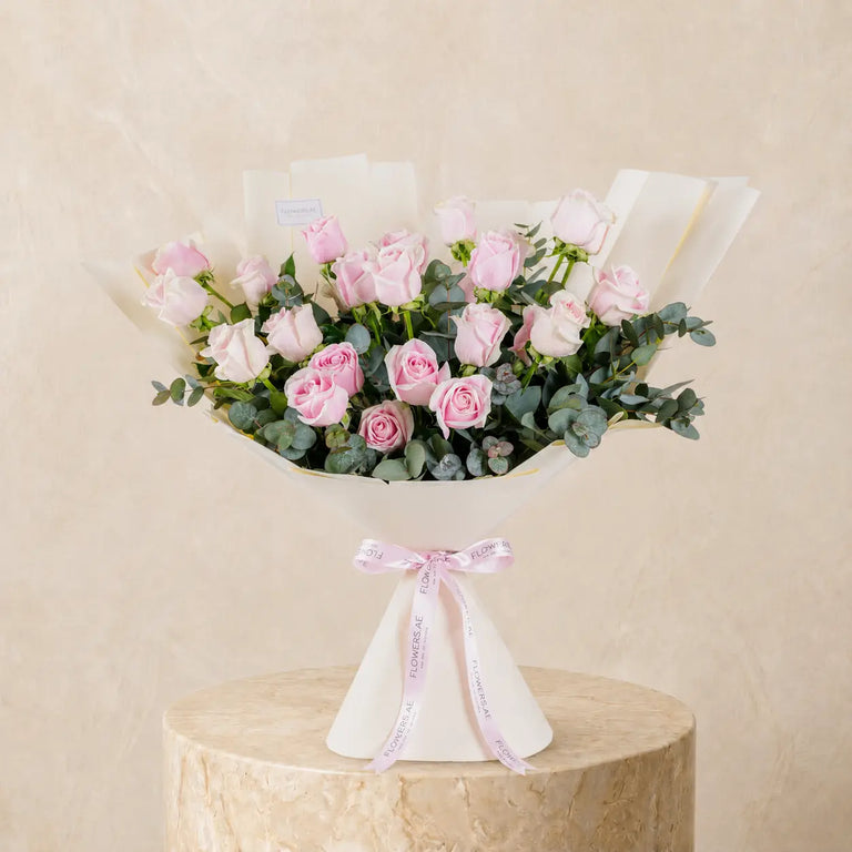 25 Pink Roses