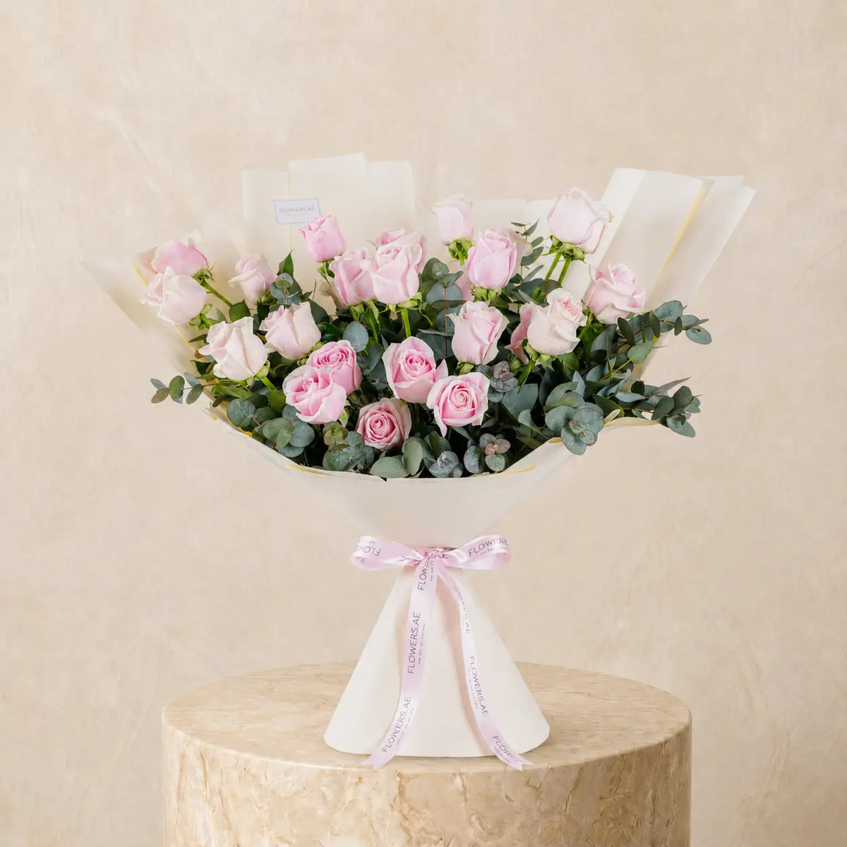 25 Pink Roses