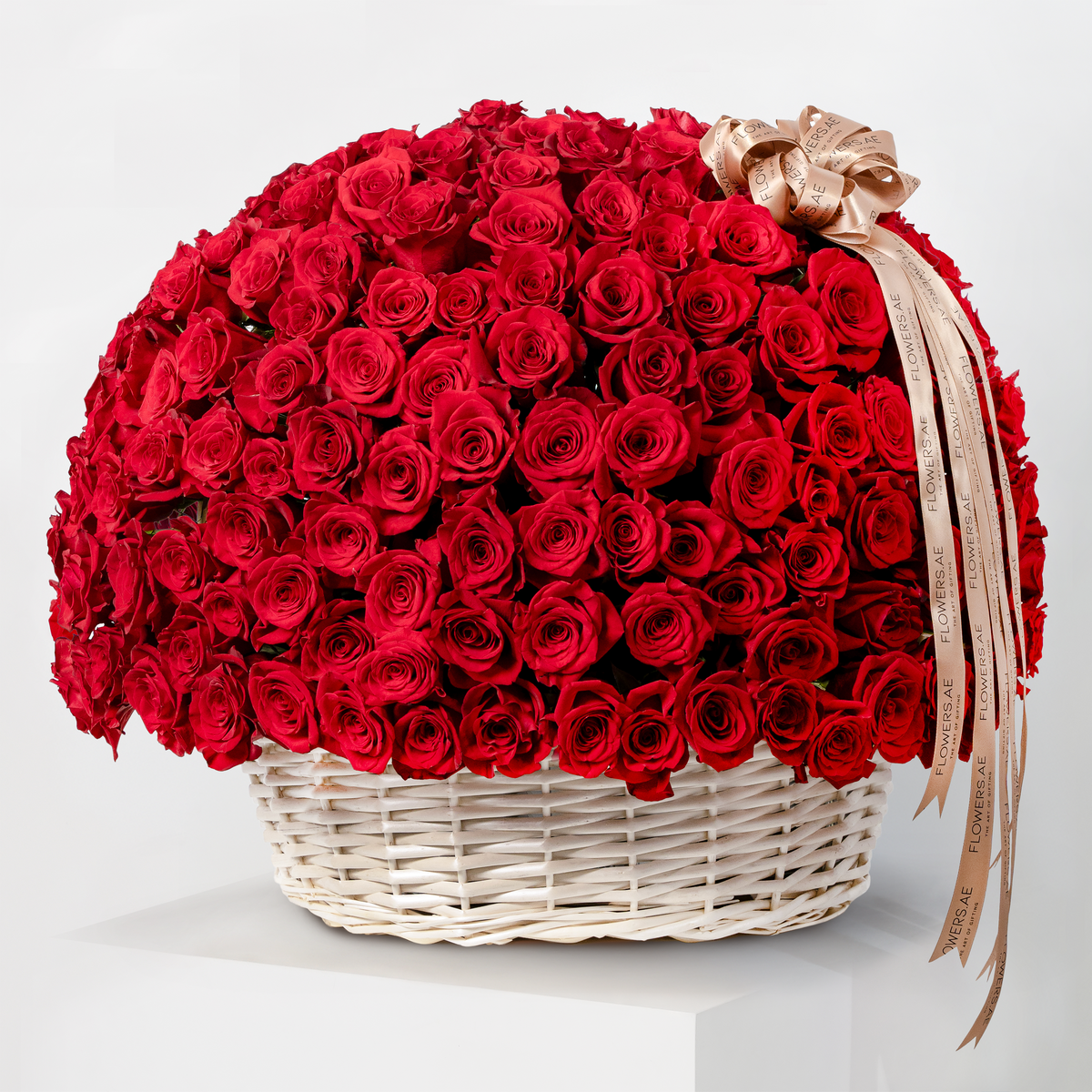365 Red Roses Basket