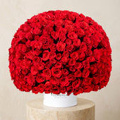 365 Red Roses Hatbox