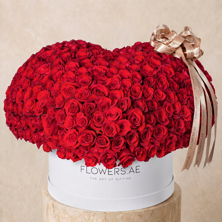 Anniversary 3D Heart - XXL Hatbox